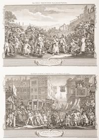Industry and Idleness (the complete set of 12 prints)