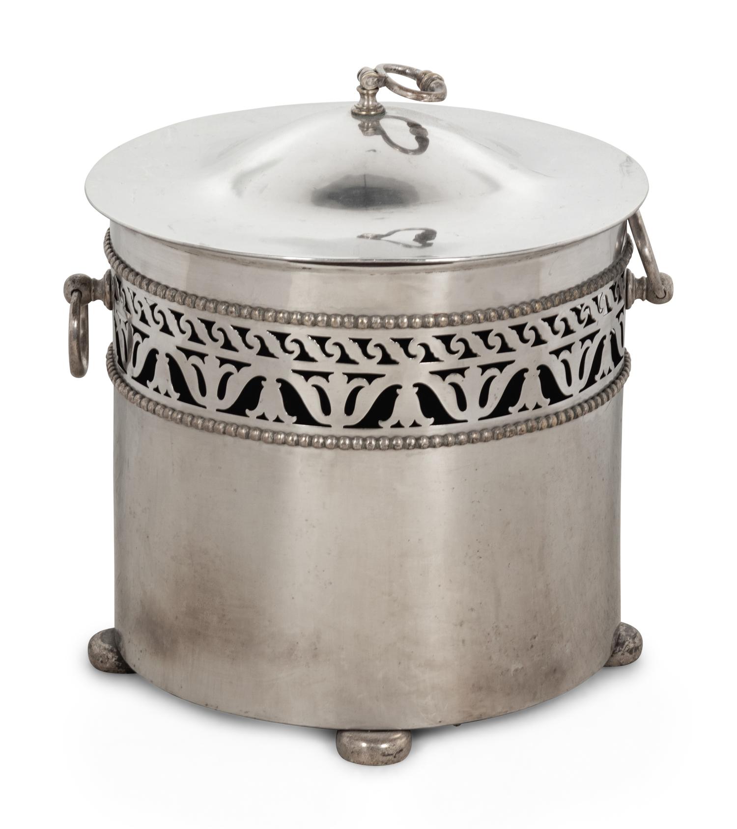 An English Steel Coal Hod