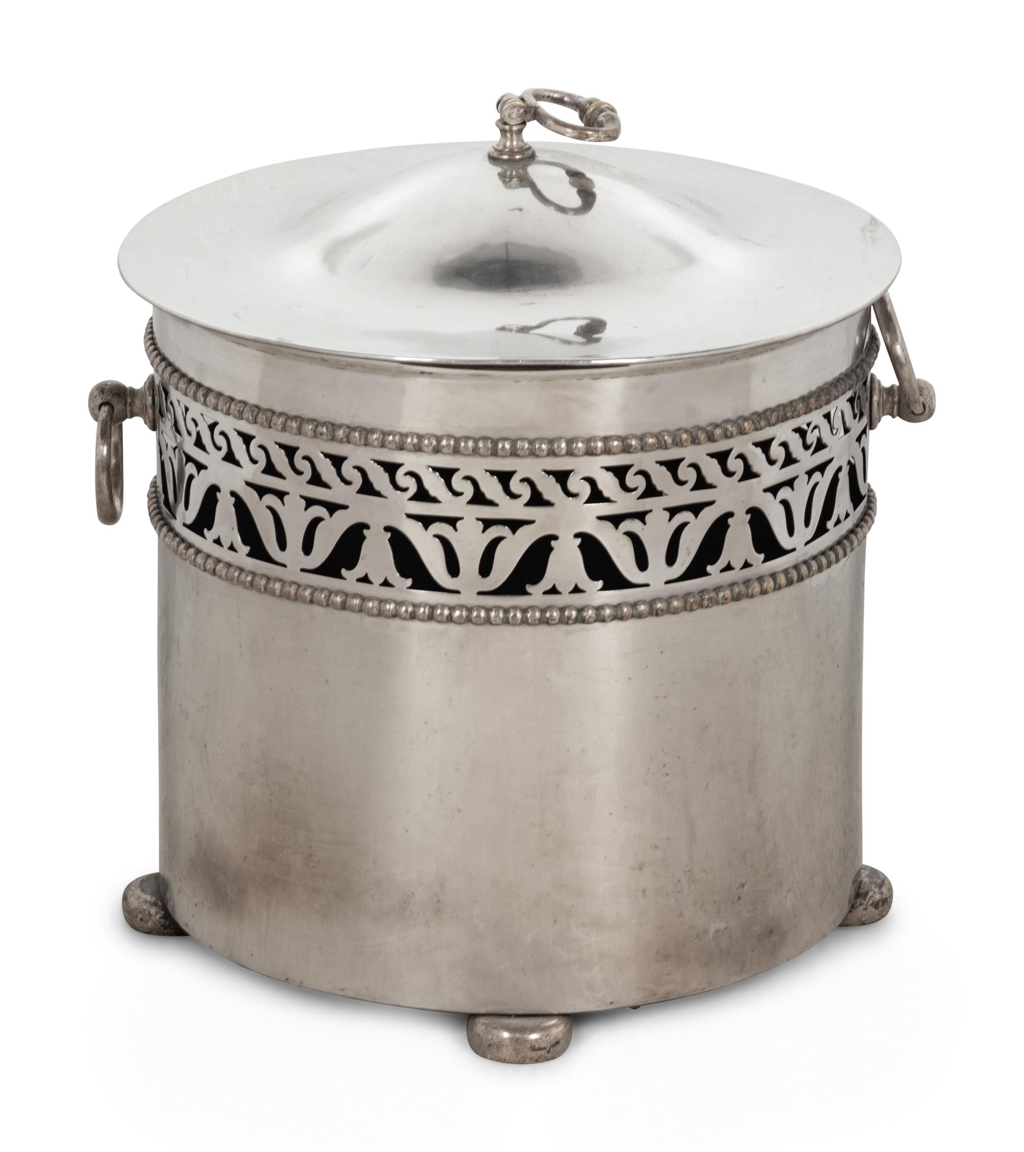 An English Steel Coal Hod