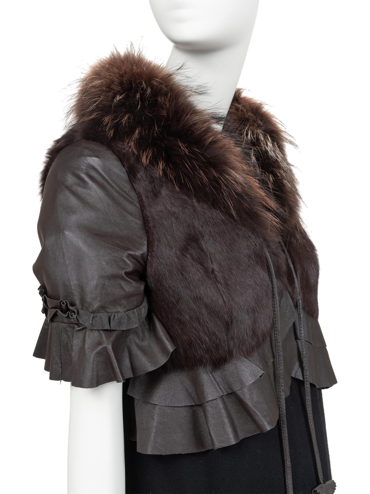 Two Fur-Trimmed Jackets