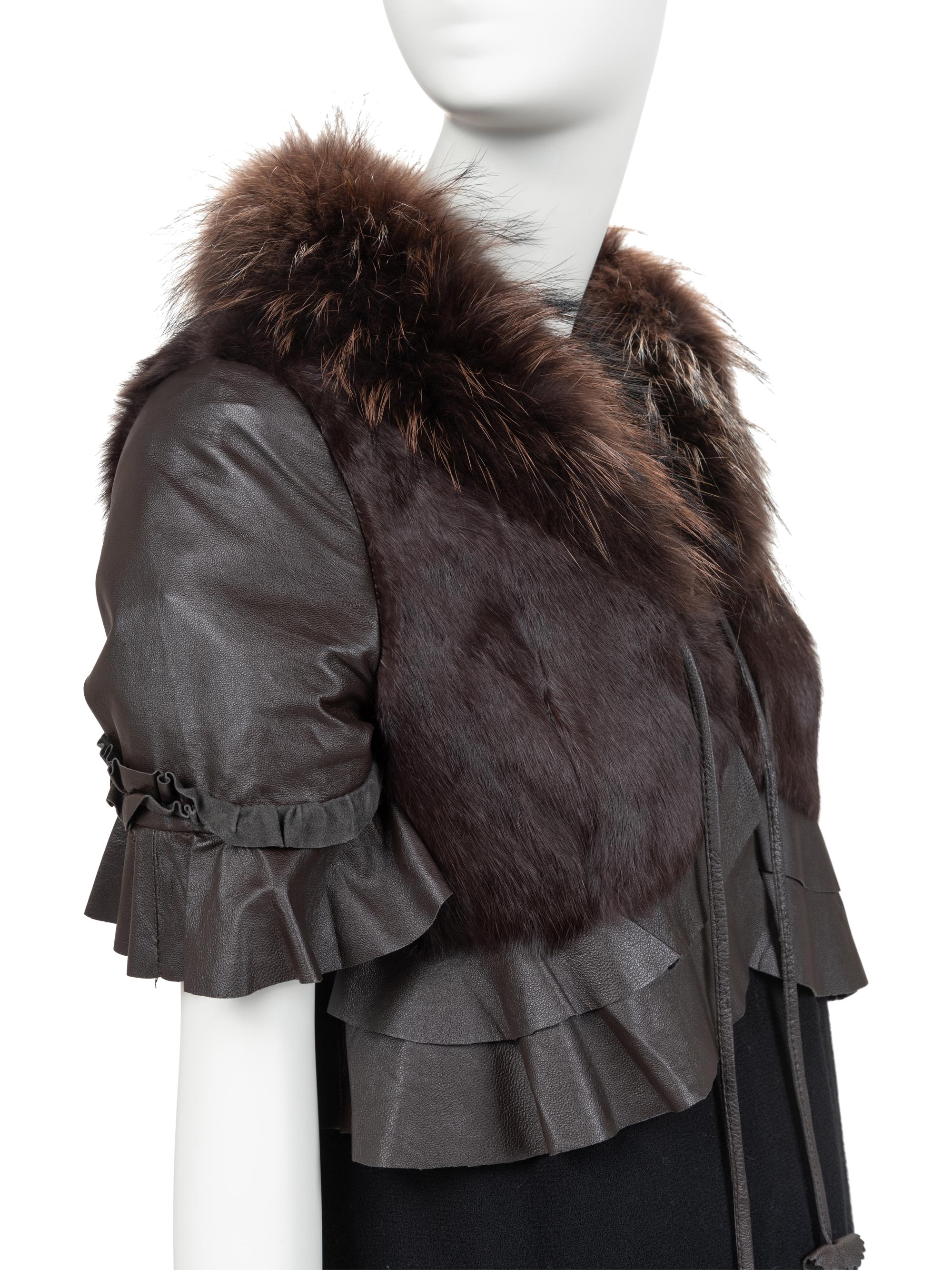 Two Fur-Trimmed Jackets