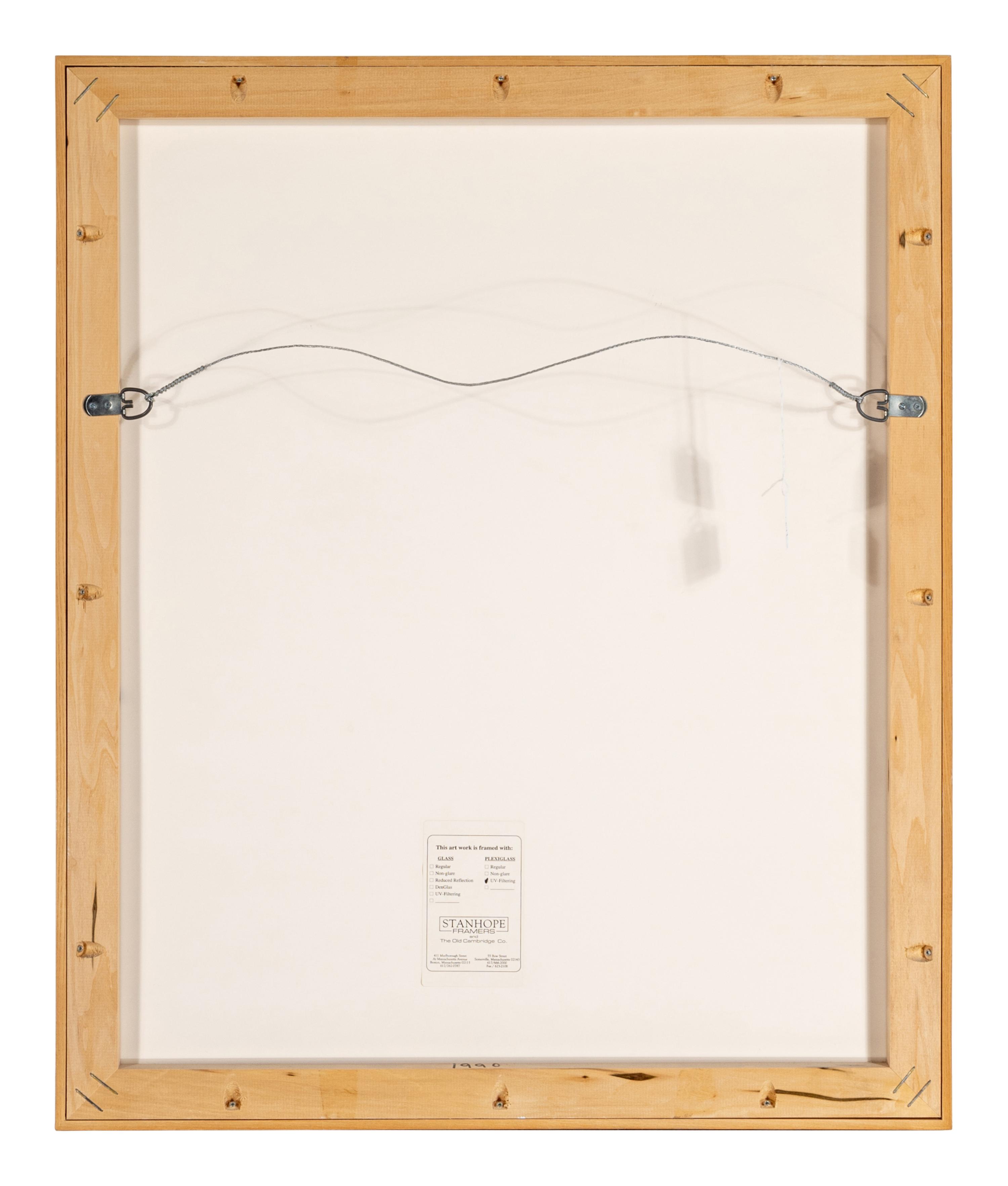 Untitled (Hellblaues Oval) and Untitled (Grüner Oktant) )(a pair of prints), 1966