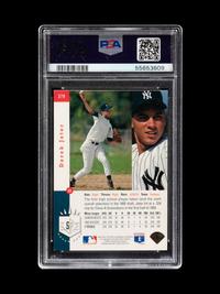 A 1993 Upper Deck SP Foil Derek Jeter Rookie Baseball Card No. 279, PSA 7 NM