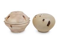 Two Lidded Vases