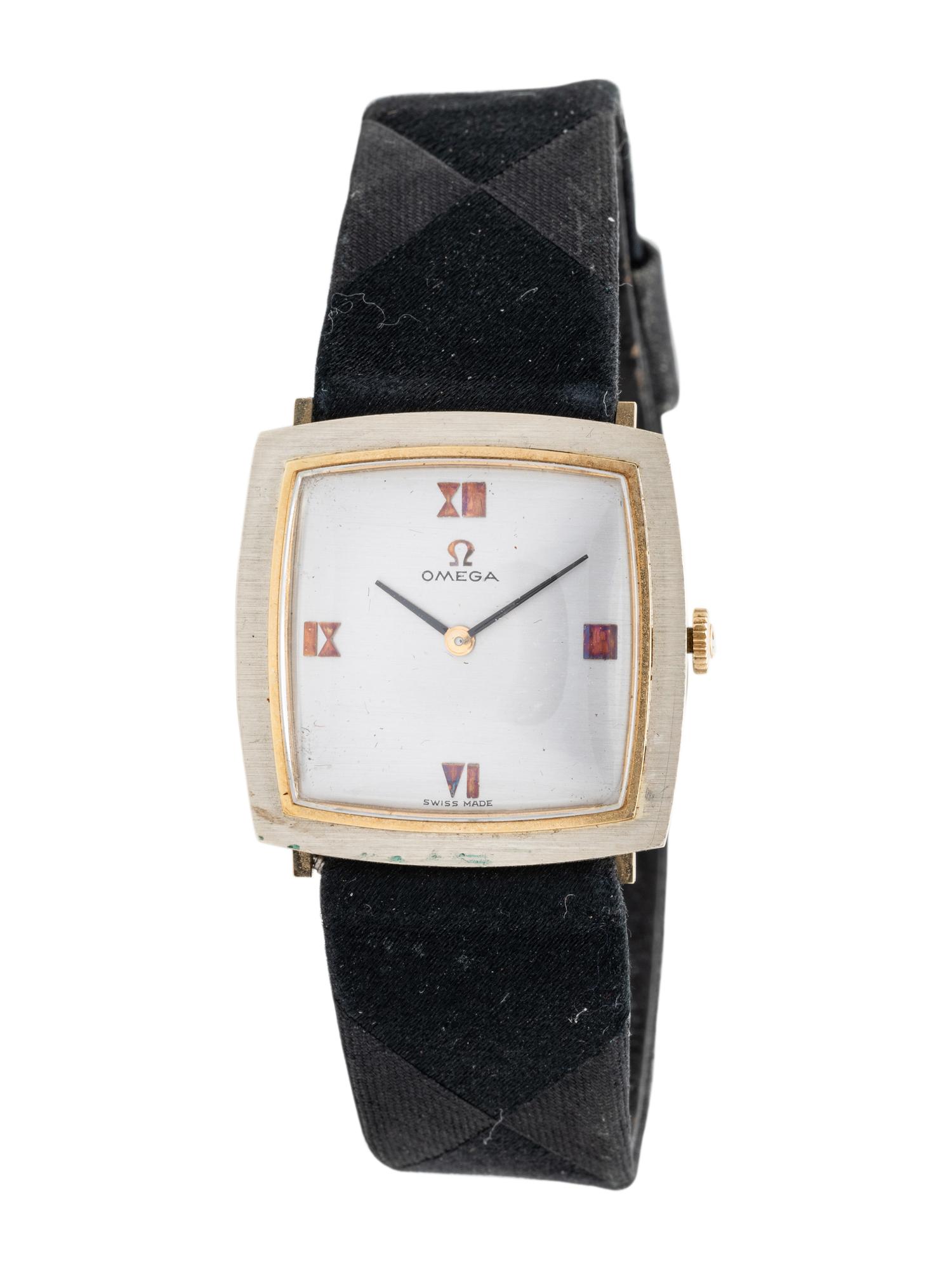 OMEGA, REF. D6725 14K BICOLOR GOLD WATCH