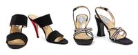 Two Pairs of Gianni Versace Heels, 1990s