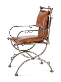 Brutalist Armchair, c. 1980