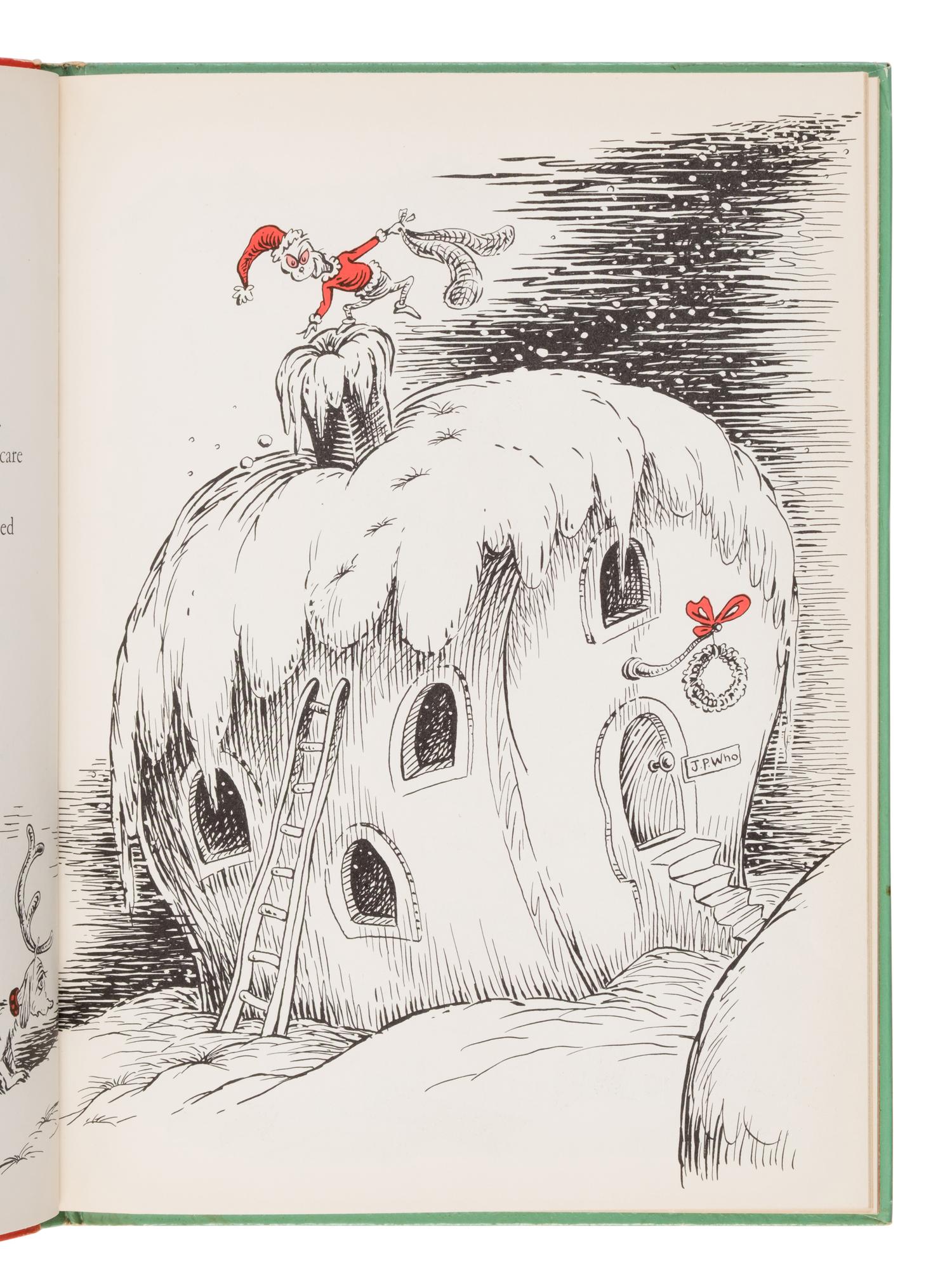 Geisel, Theodor ("Dr. Seuss") (1904-1991). How the Grinch Stole Christmas! New York: Random House, 1957.