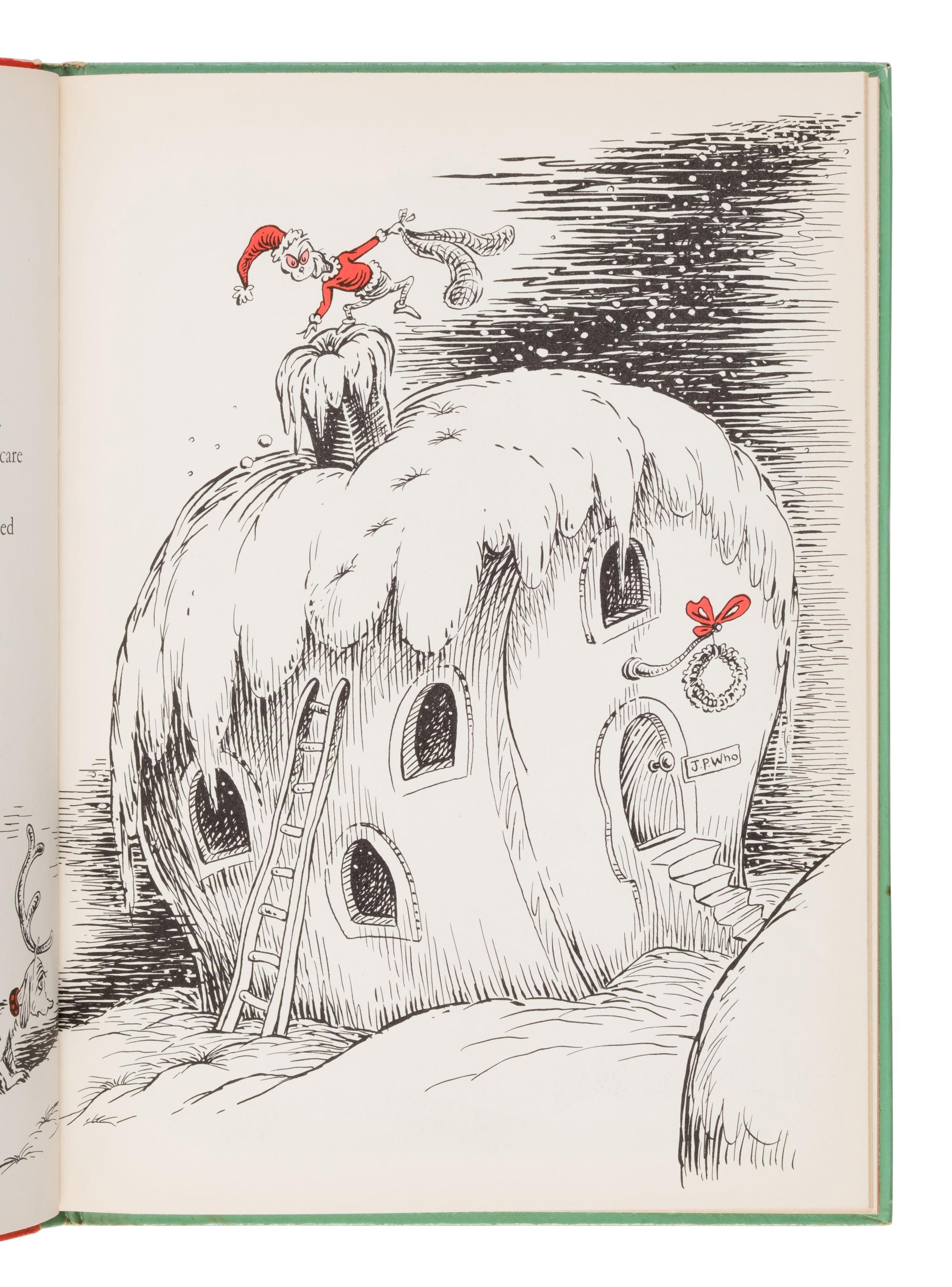 Geisel, Theodor ("Dr. Seuss") (1904-1991). How the Grinch Stole Christmas! New York: Random House, 1957.