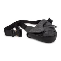 Christian Dior, Men's Black Saddle Bag
