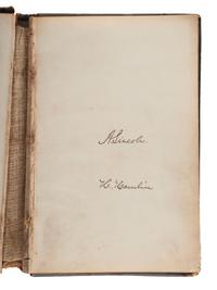 [LINCOLN, Abraham (1809-1865), DOUGLASS, Frederick (ca 1818-1895), and others - AUTOGRAPH ALBUM].