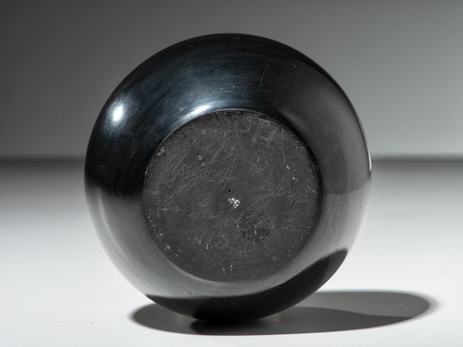 Blackware Pottery Jar