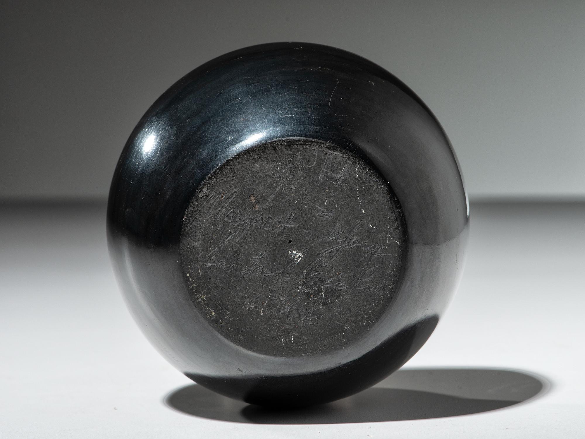 Blackware Pottery Jar