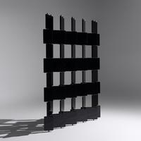 Brick screen, 1922-23 / c. 1995 ClassiCon, Ireland / Germany