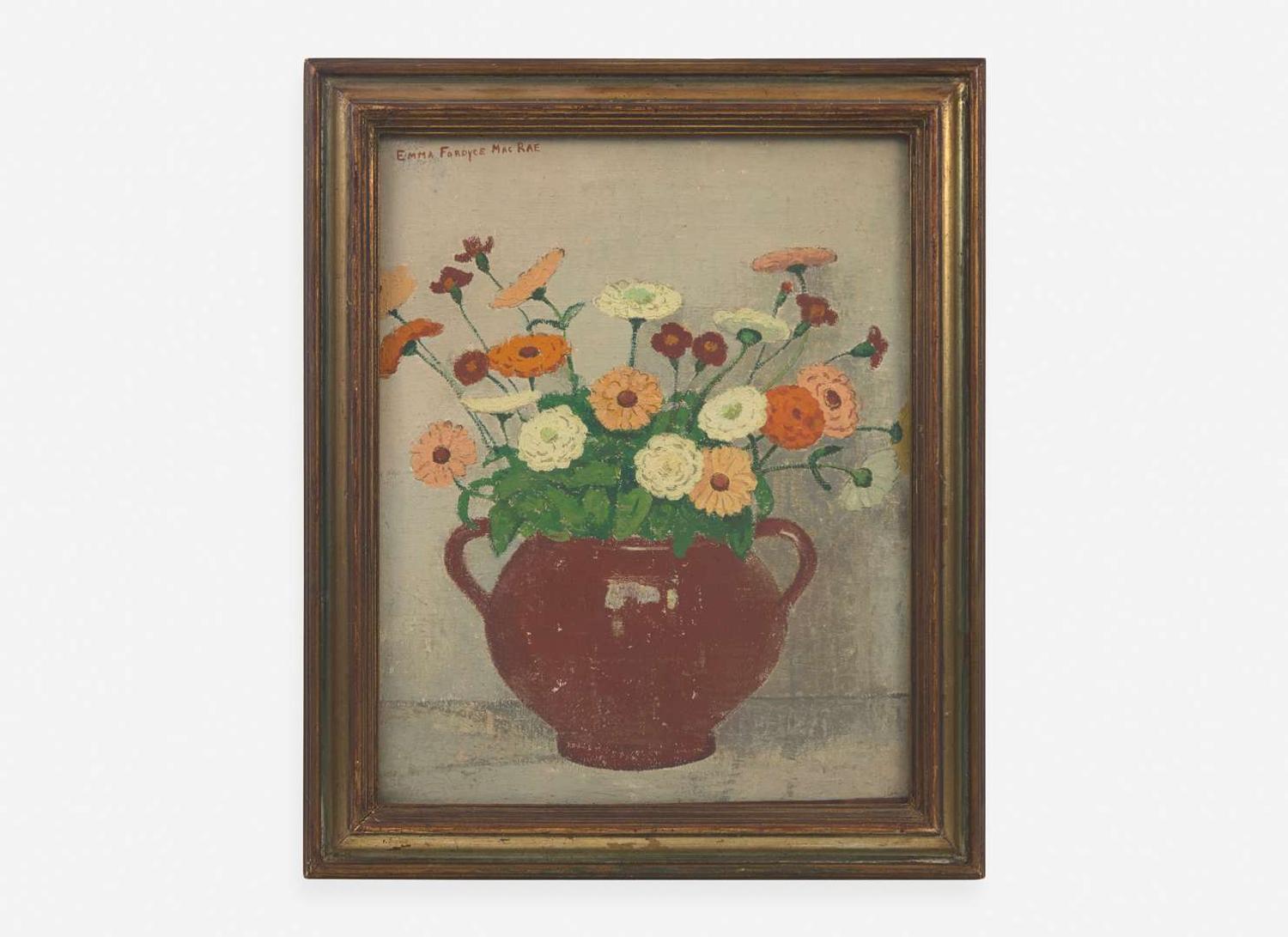 Emma Fordyce MacRae (American, 1887–1974) - Zinnias