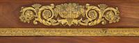 A Regency Gilt Bronze and Mahogany Ink Stand