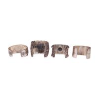 Navajo Sterling Silver Cuff Bracelets