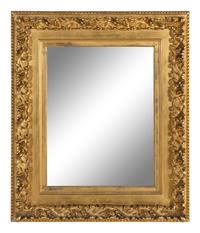 A Rococo Giltwood Mirror