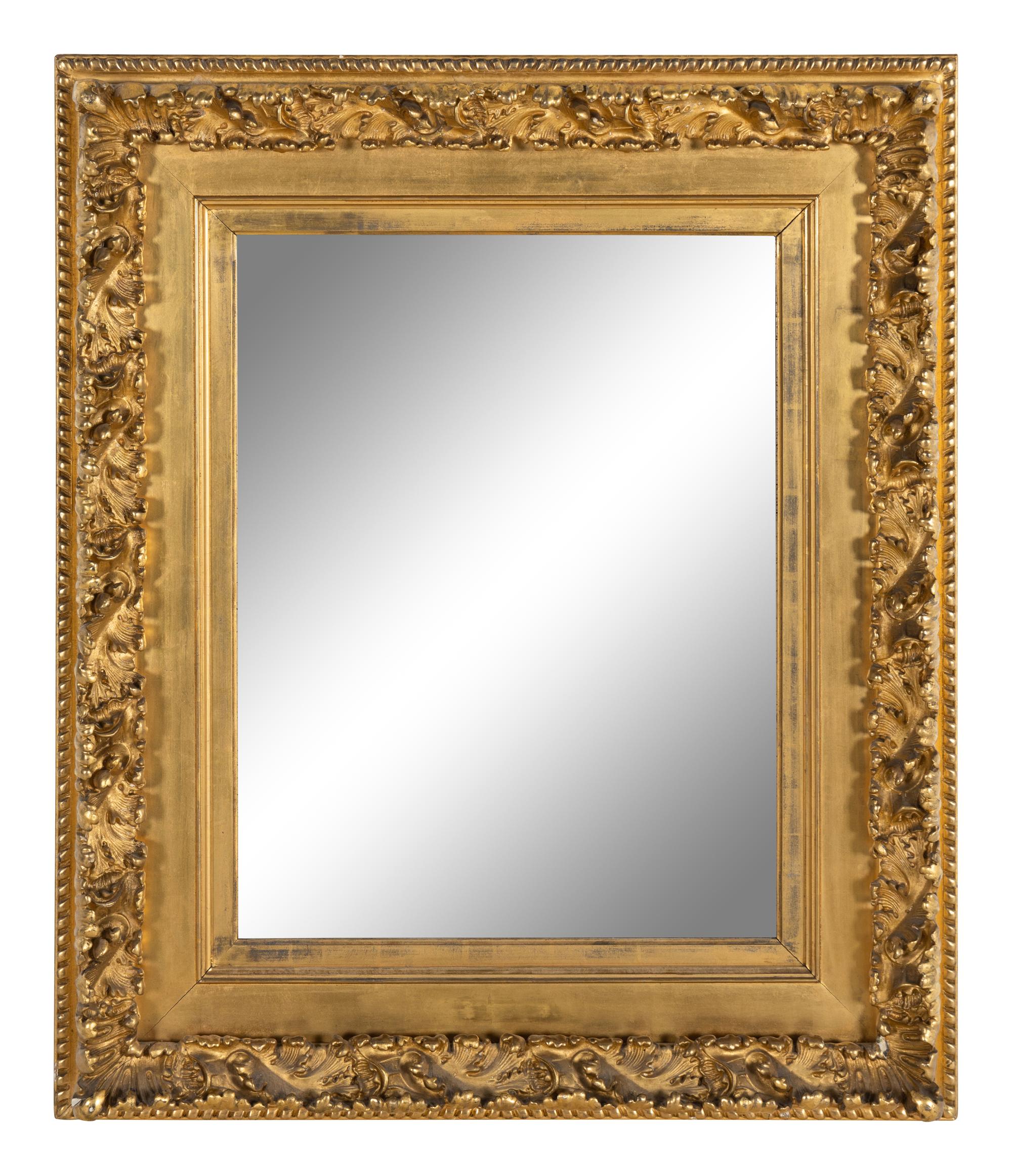 A Rococo Giltwood Mirror