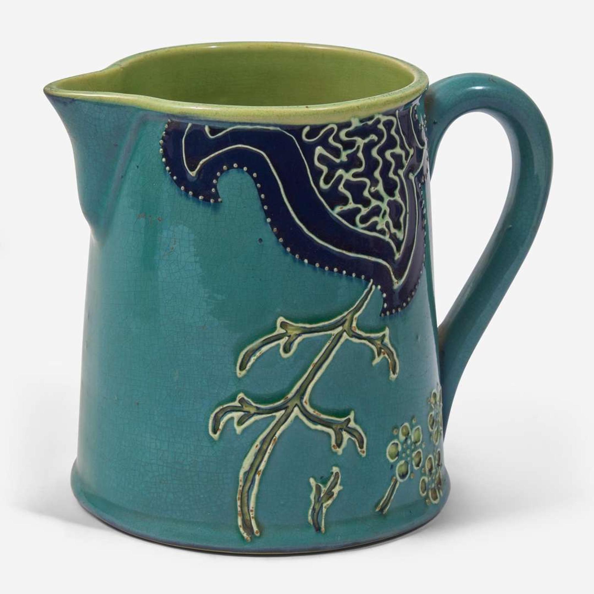 Frederick Hurten Rhead (British-American, 1880-1942) Four Vessels, Avon Faience, USA, circa 1903