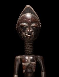 Three African Wood Figures