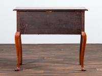 A Queen Anne Fan Carved Cherrywood Dressing Table