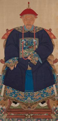 A Large Chinese Ancestor Portrait