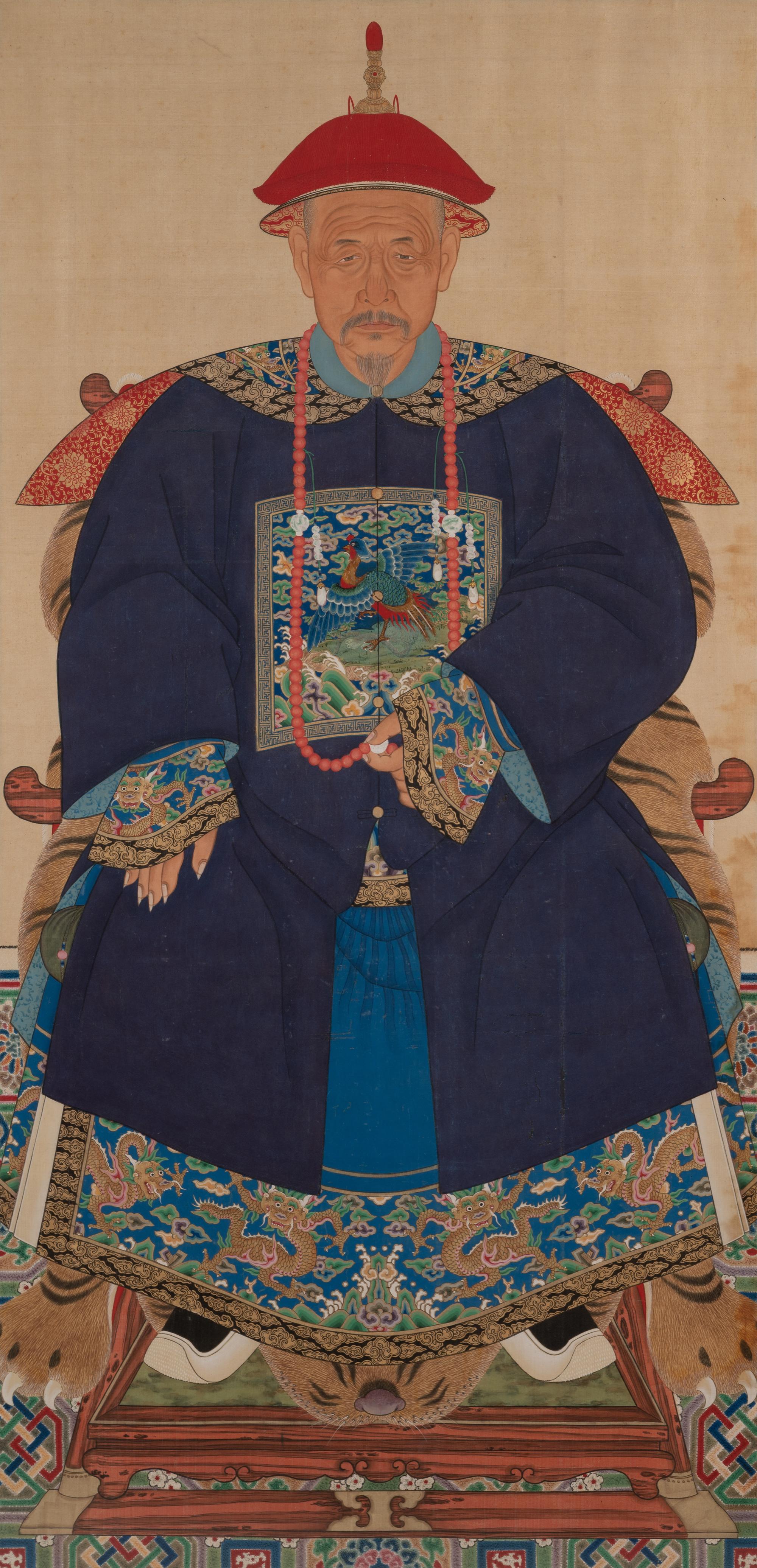 A Large Chinese Ancestor Portrait