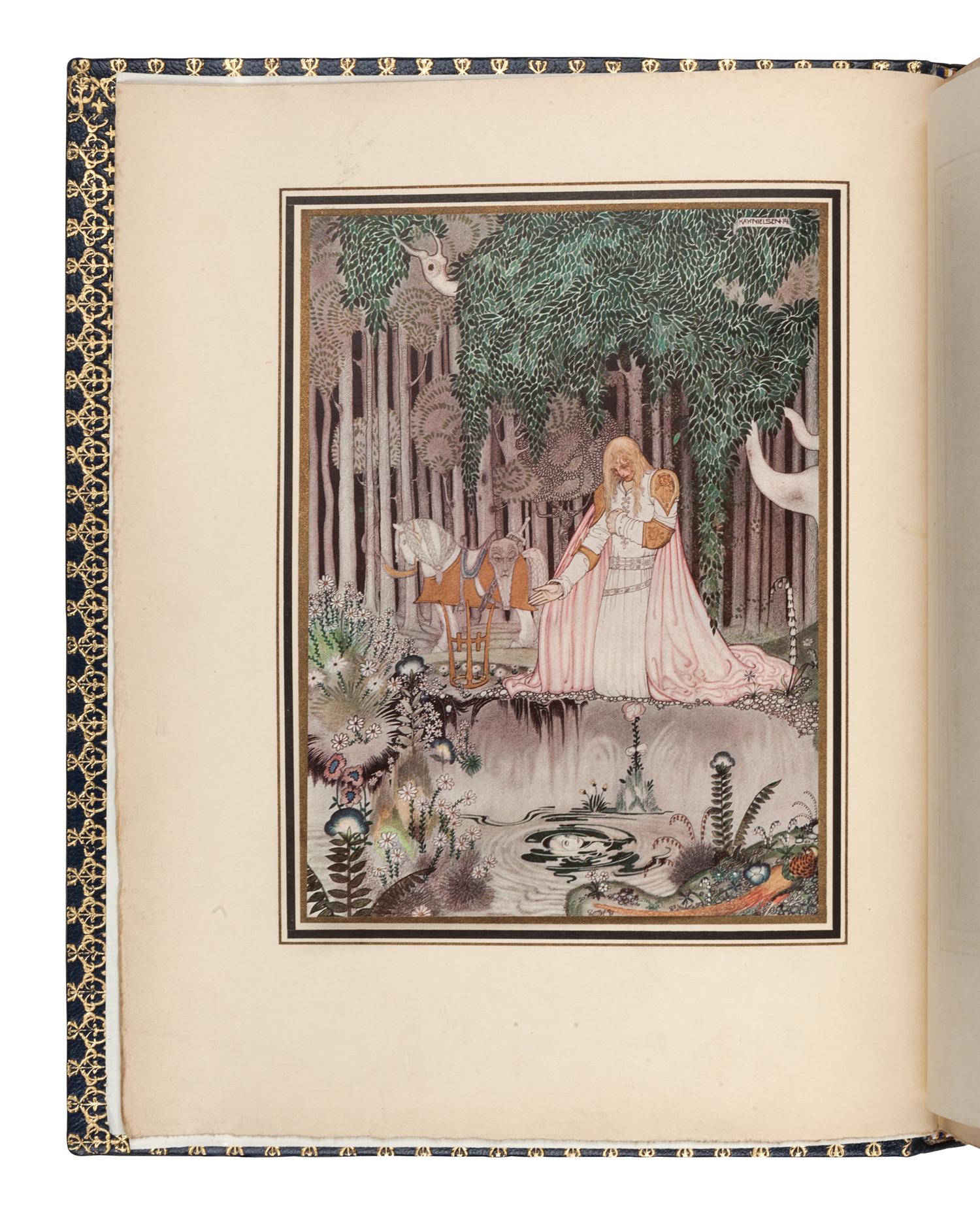 [ILLUSTRATED BOOKS]. NIELSEN, Kay (1886-1957), illustrator. -- ASBJORNSEN, Peter Christen (1812-1885). East of the Sun and West of the Moon, Old Tales from the North . London: Hodder & Stoughton, 1914.