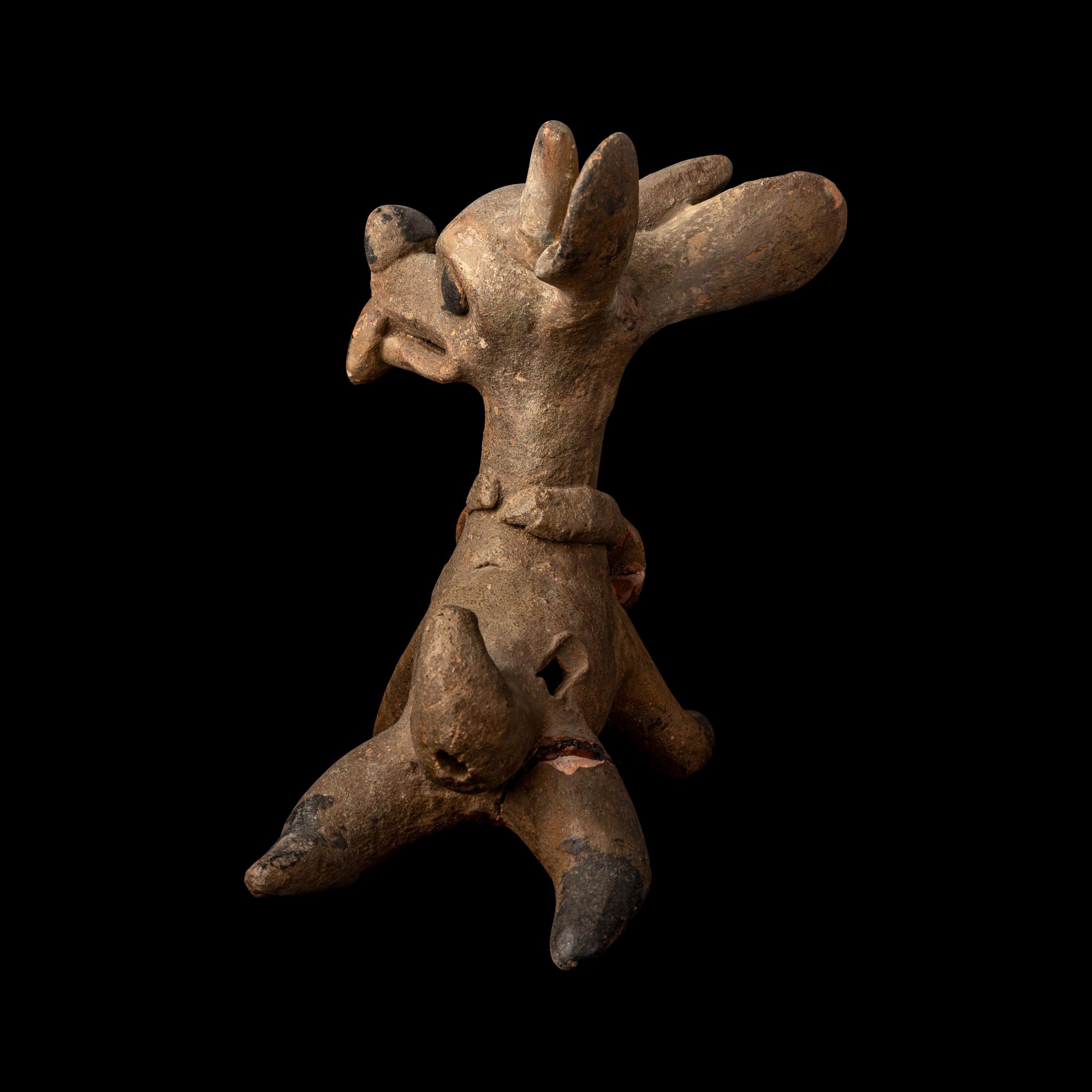 A Veracruz Terracotta Deer Whistle