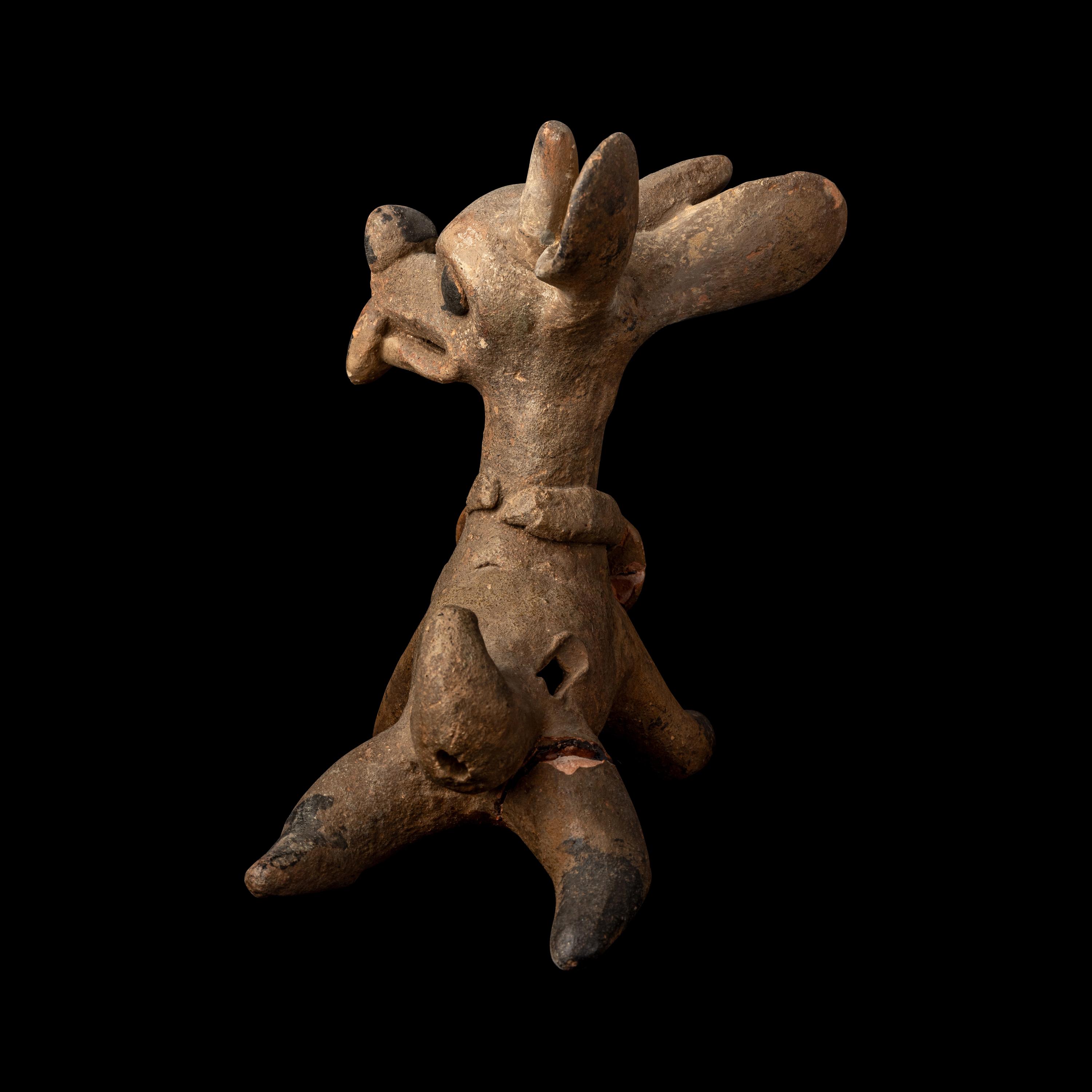 A Veracruz Terracotta Deer Whistle