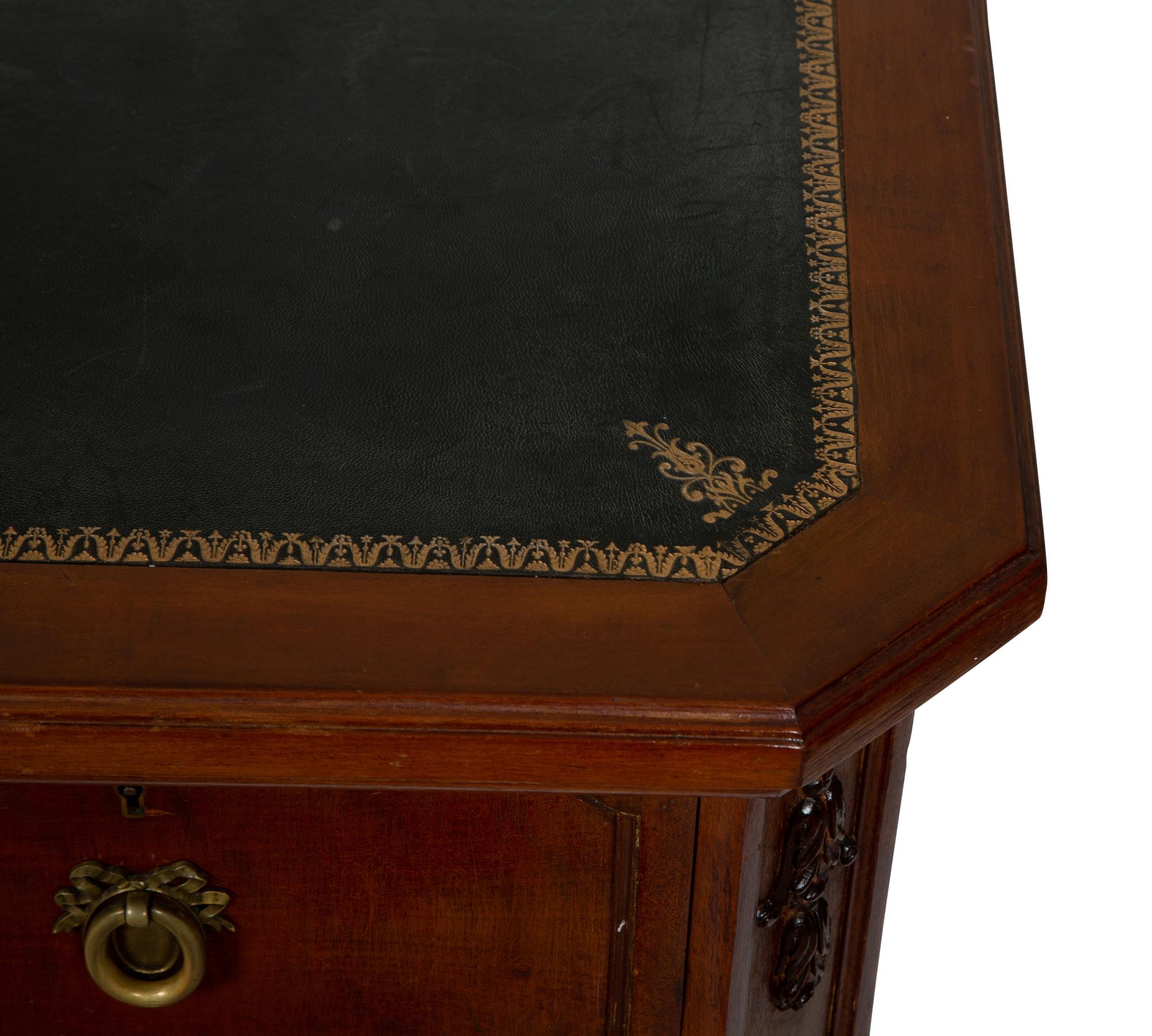 A Neoclassical Style Mahogany Writing Desk — EARLY 20TH CENTURY