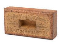 A Salesman Sample Advertising Brick