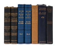 [AMERICANA - ILLUSTRIOUS AMERICANS]. A group of 5 FIRST EDITIONS in 7 volumes, comprising: