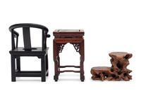 Three Chinese Hardwood Stands