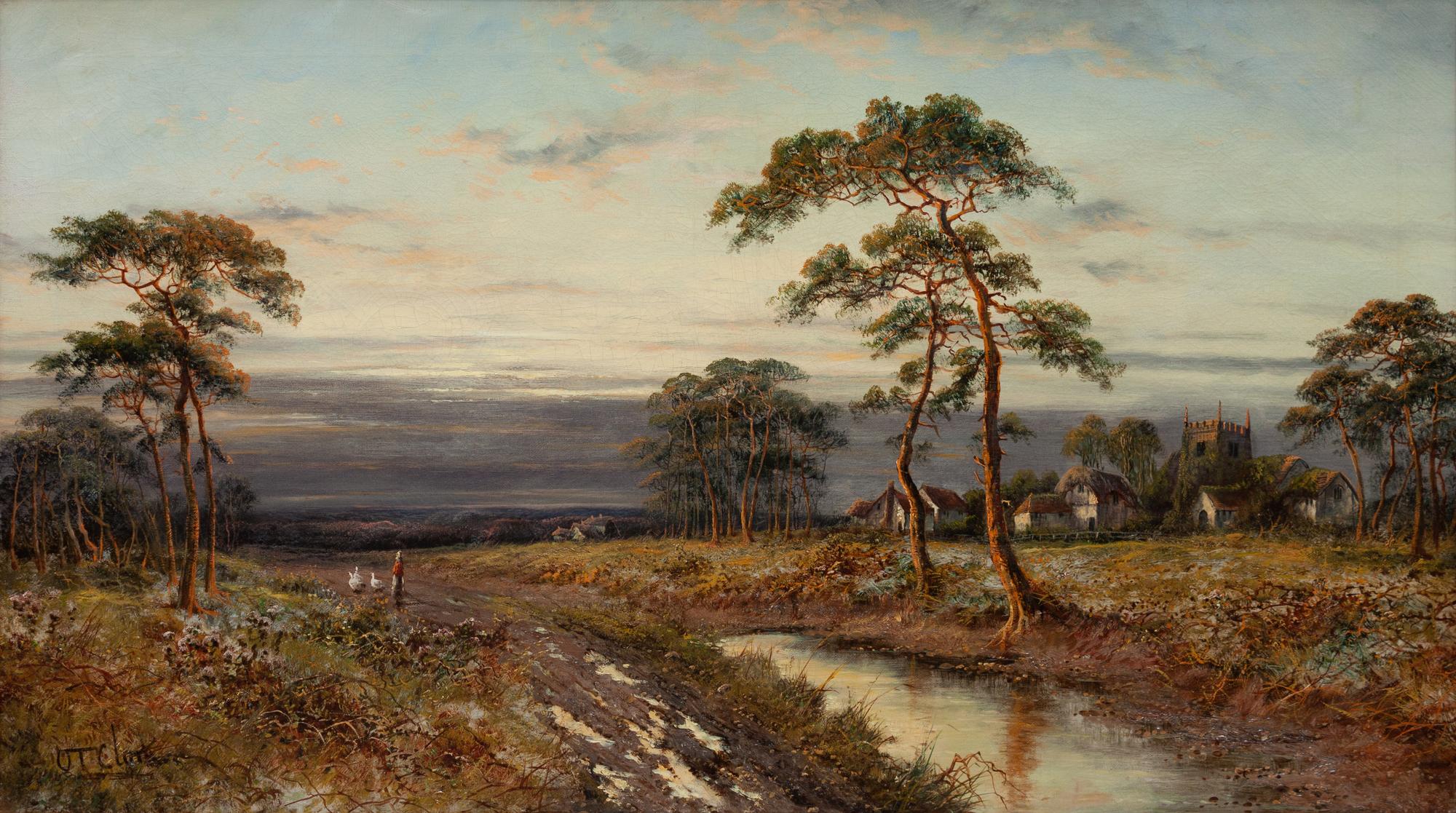 The Way Home , circa 1880