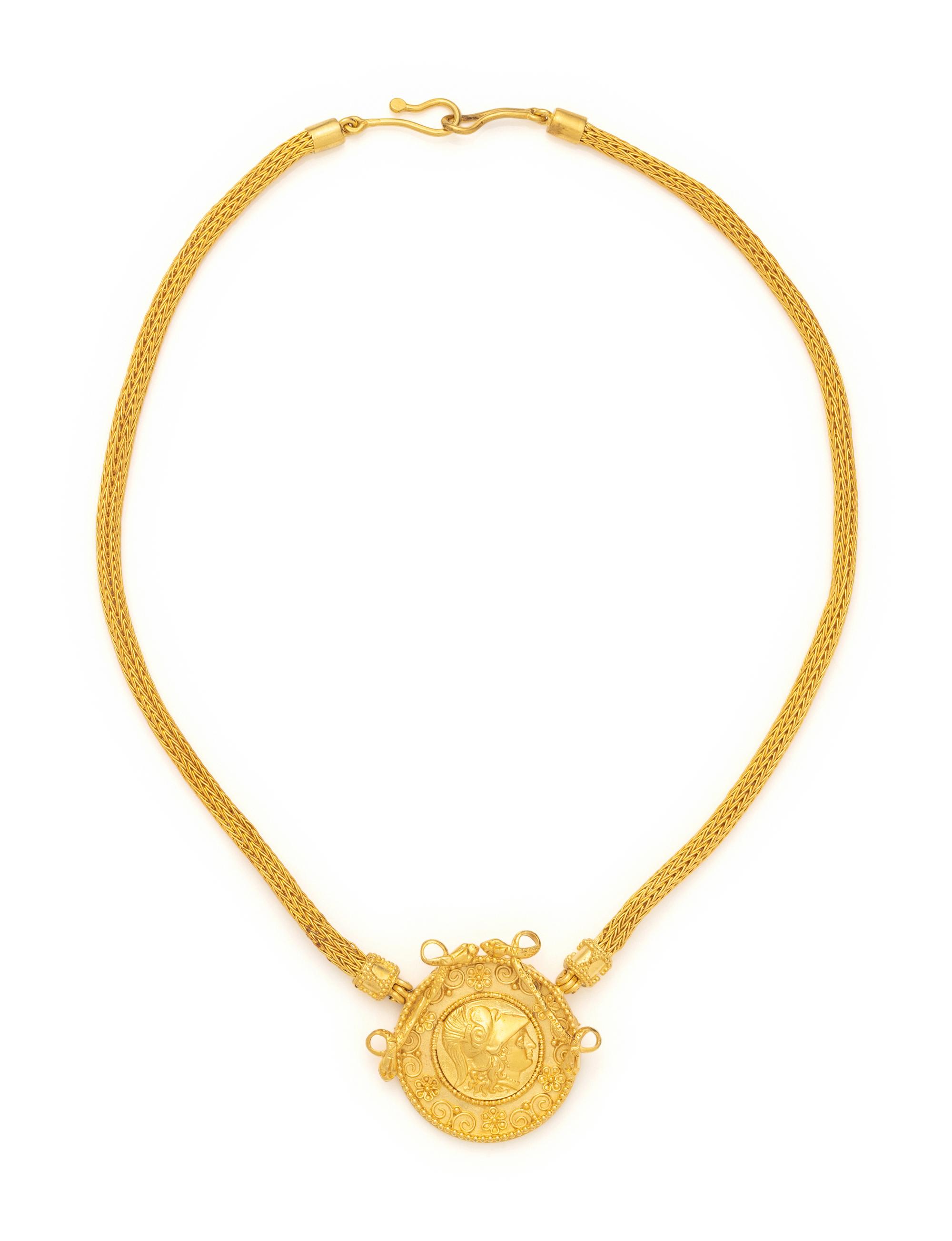 YELLOW GOLD NECKLACE