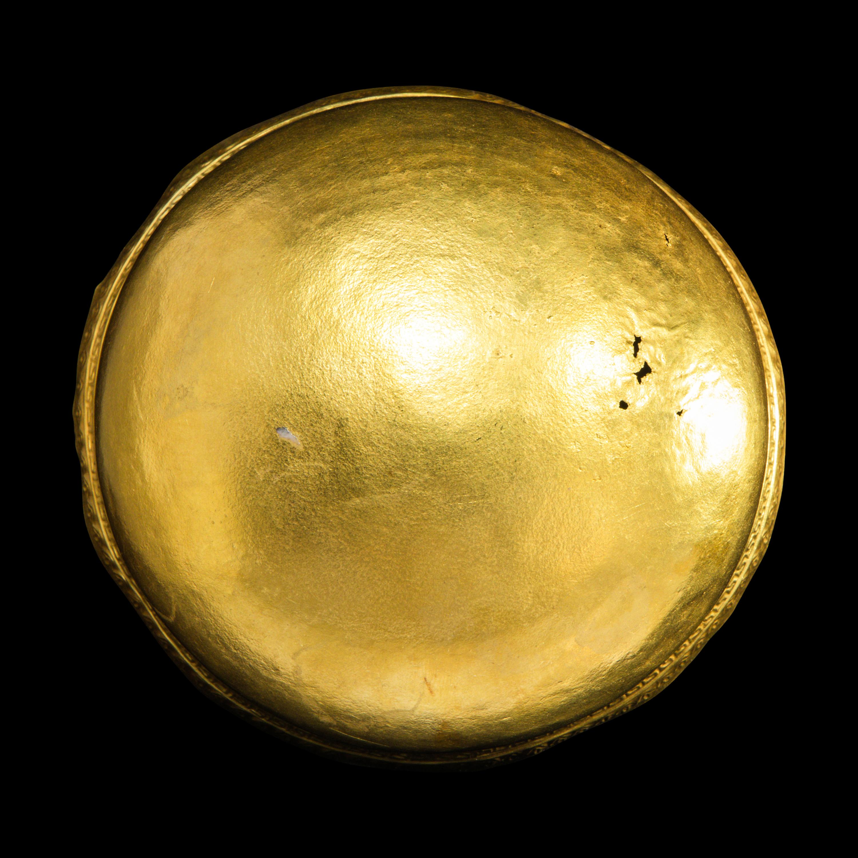 A Celtic Gold Bowl