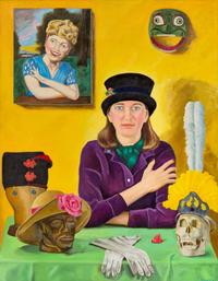 Robert Lucy, (American, 20th/21st century), Laura With Hats, 1993