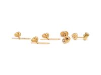 TIFFANY & CO., SCHLUMBERGER, YELLOW GOLD AND DIAMOND CORNUCOPIA DRESS SET