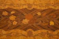 An Italian Burlwood and Marquetry Musical Jewelry Box