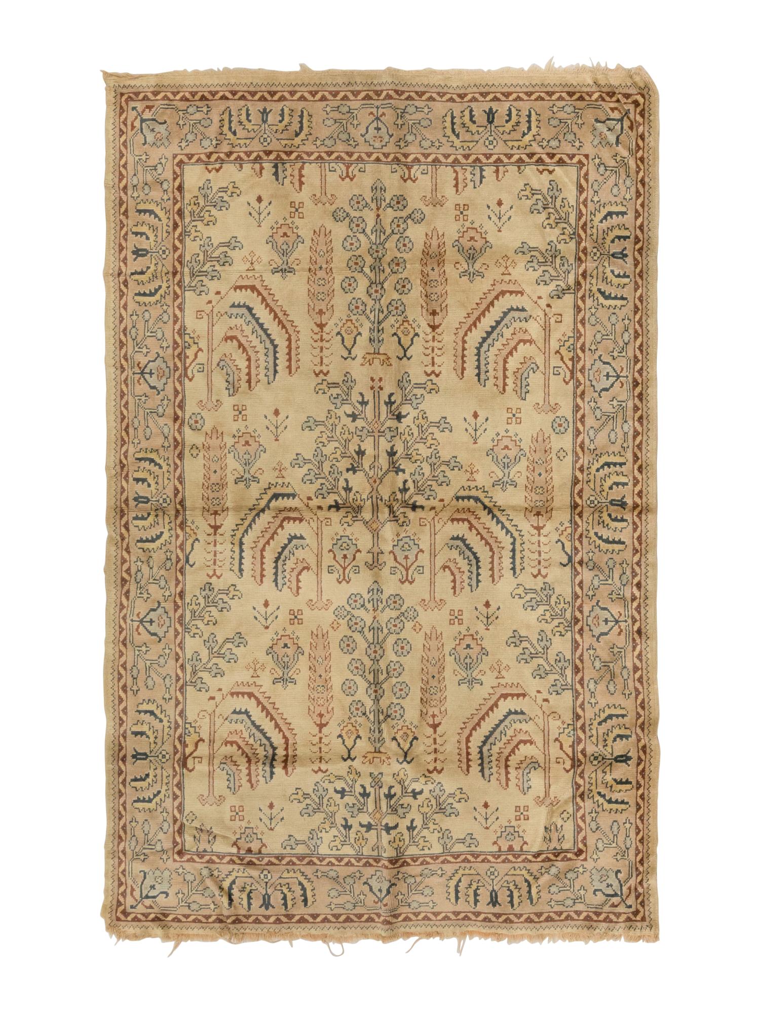 An Oushak Rug