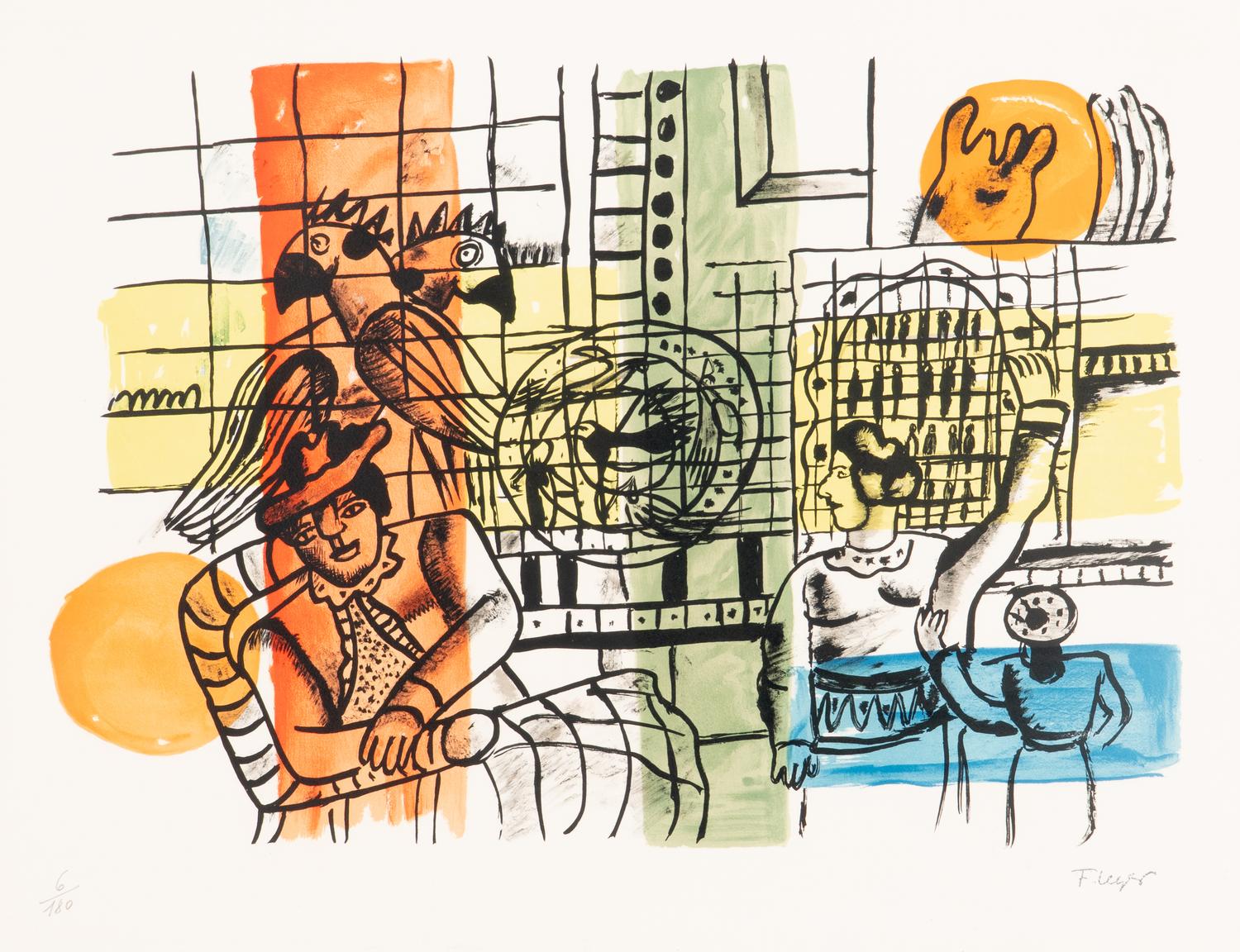 13 plates from La Ville , 1959