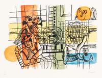 13 plates from La Ville , 1959