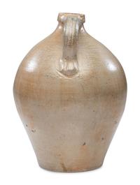 A Rare Thurston and Clemmer Three-Gallon Cobalt Decorated Stoneware Jug