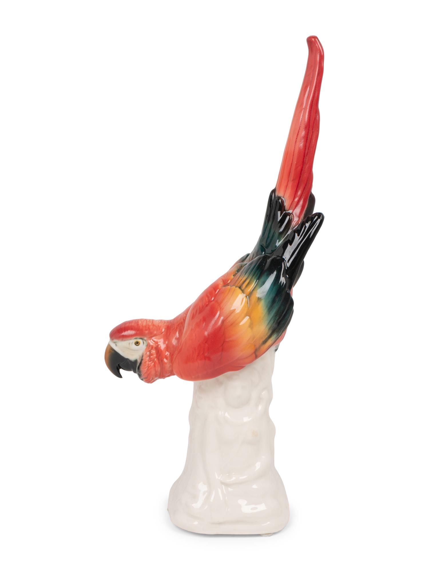 A Group of Seven Karl Ens Porcelain Birds