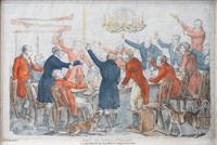 Four English Framed Color Engravings