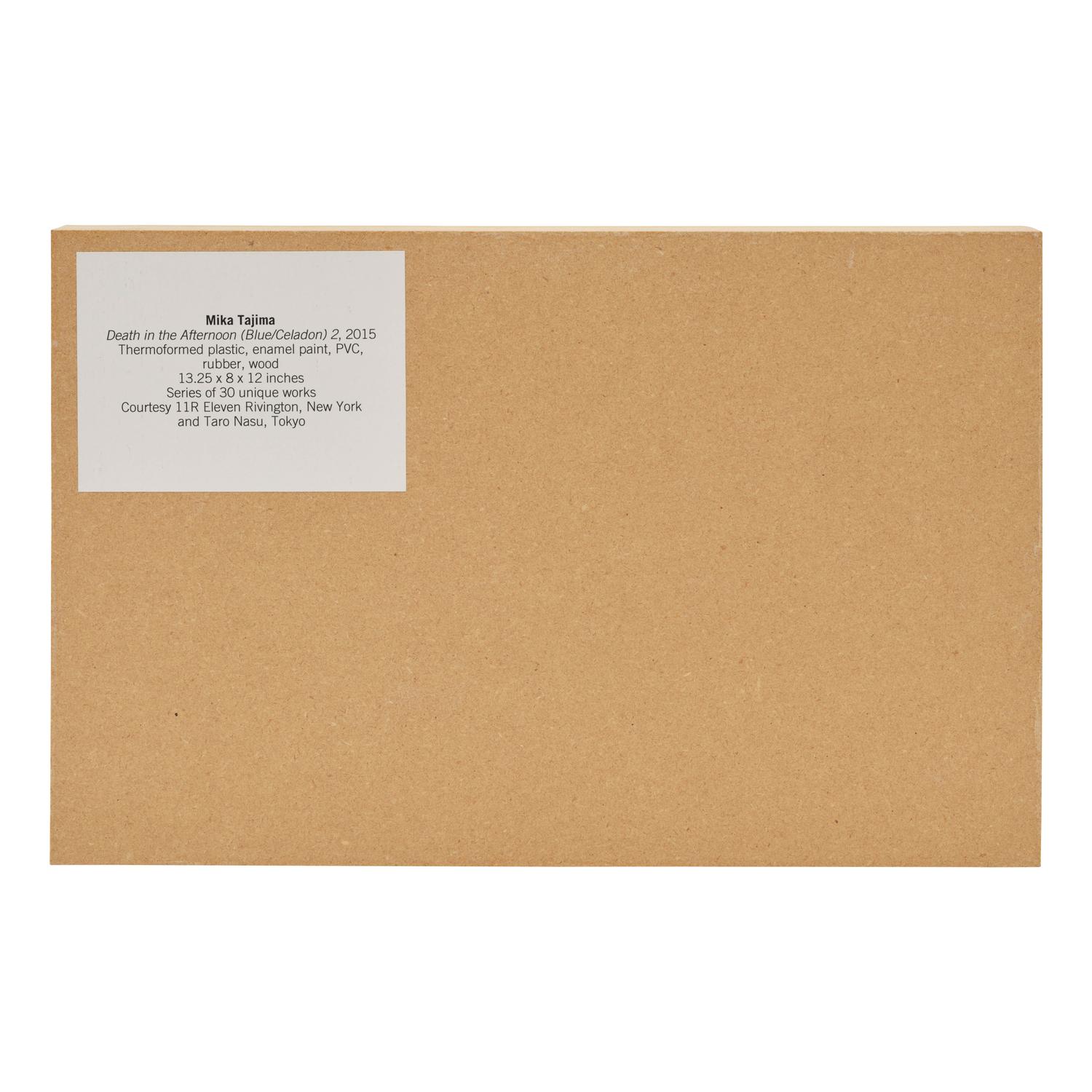 Mika Tajima (American, b. 1975) — Death in the Afternoon (Blue/ Celadon) , 2015