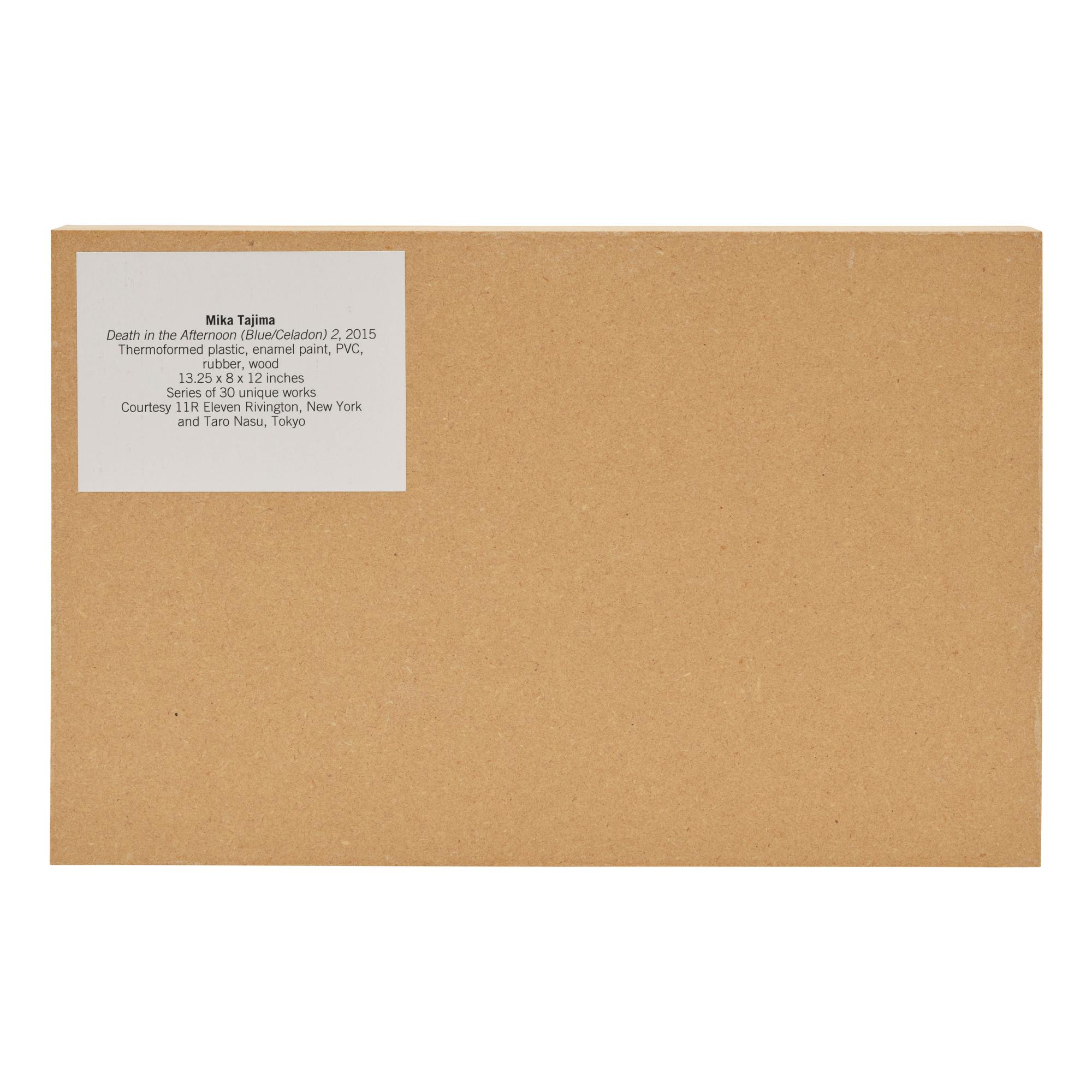 Mika Tajima (American, b. 1975) — Death in the Afternoon (Blue/ Celadon) , 2015