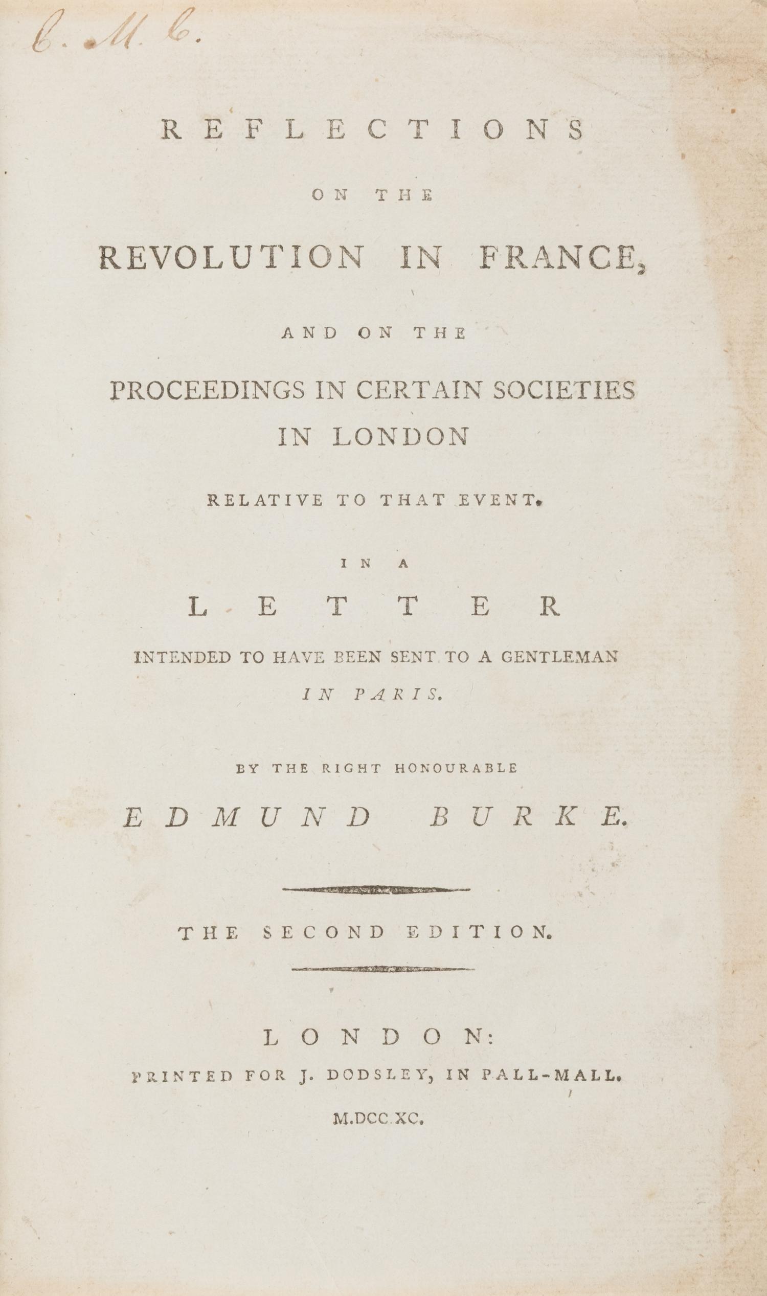 [Americana] Group of 9 Works on Early American Political Thought